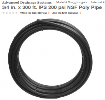 poly pipe