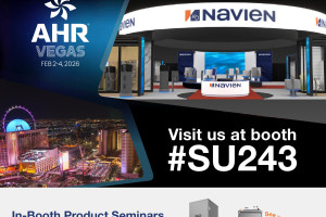 Navien to Showcase Hybrid Innovations and In booth Seminars at AHR 2026