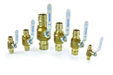 Uponor ProPEX LF brass commercial ball valves sm