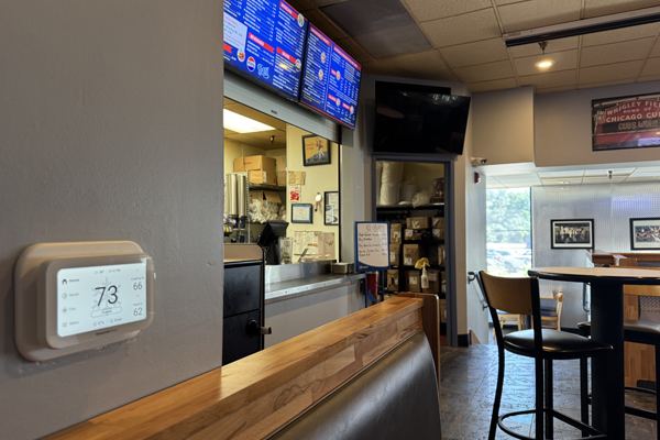 Honeywell Home ElitePRO smart thermostats support comfort and temperature management at Fox Bowl in Wheaton, Ill.