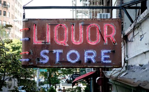 liquor store in vacuum steam story