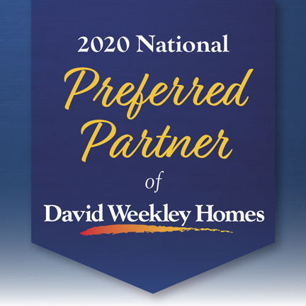 David Weekley Homes Preferred Partner