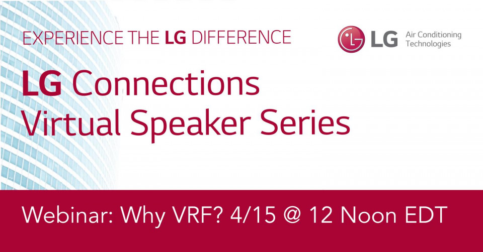 LG Virtual Speaker Series April 2020
