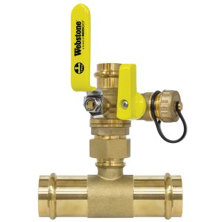 New Space-Saving Press Ball Valves with Integrated Union Fittings